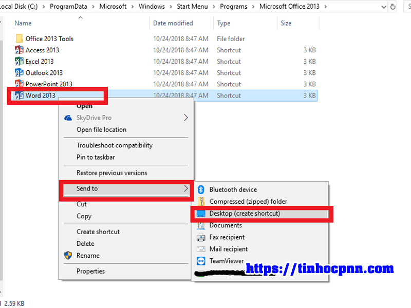 Đó chính là tạo shortcut ngay trên màn hình Desktop. Hãy xem và làm theo hướng dẫn để tối ưuize điều khiển máy tính của bạn.