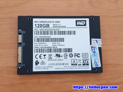 Ổ Cứng SSD WD 120GB Green ổ cứng ssd giá rẻ tphcm
